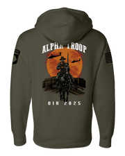 F400: "Alpha Troop" Everyday Hoodie (US Army, 2-17 CAV) UTD Reloaded Gear Co. 