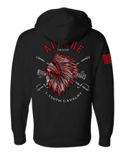 F400: "Apache" Everyday Hoodie (WV ARNG: A Troop, 1-150th CAV) UTD Reloaded Gear Co. 