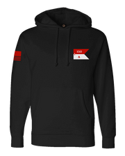 F400: "Apache" Everyday Hoodie (WV ARNG: A Troop, 1-150th CAV) UTD Reloaded Gear Co. S Black Pullover