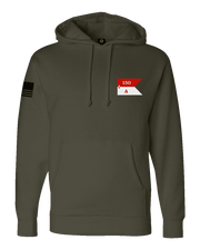 F400: "Apache" Everyday Hoodie (WV ARNG: A Troop, 1-150th CAV) UTD Reloaded Gear Co. S OD Green Pullover