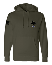 F400: "Between the Monsters & the Weak" Everyday Hoodie (Arlington PD Class 303) UTD Reloaded Gear Co. S OD Green Pullover