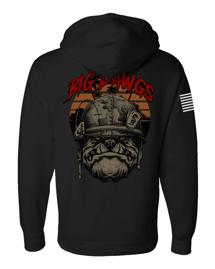 F400: "Big Dawgs" Everyday Hoodie (Bravo Co, 307th ESB-E) UTD Reloaded Gear Co. 