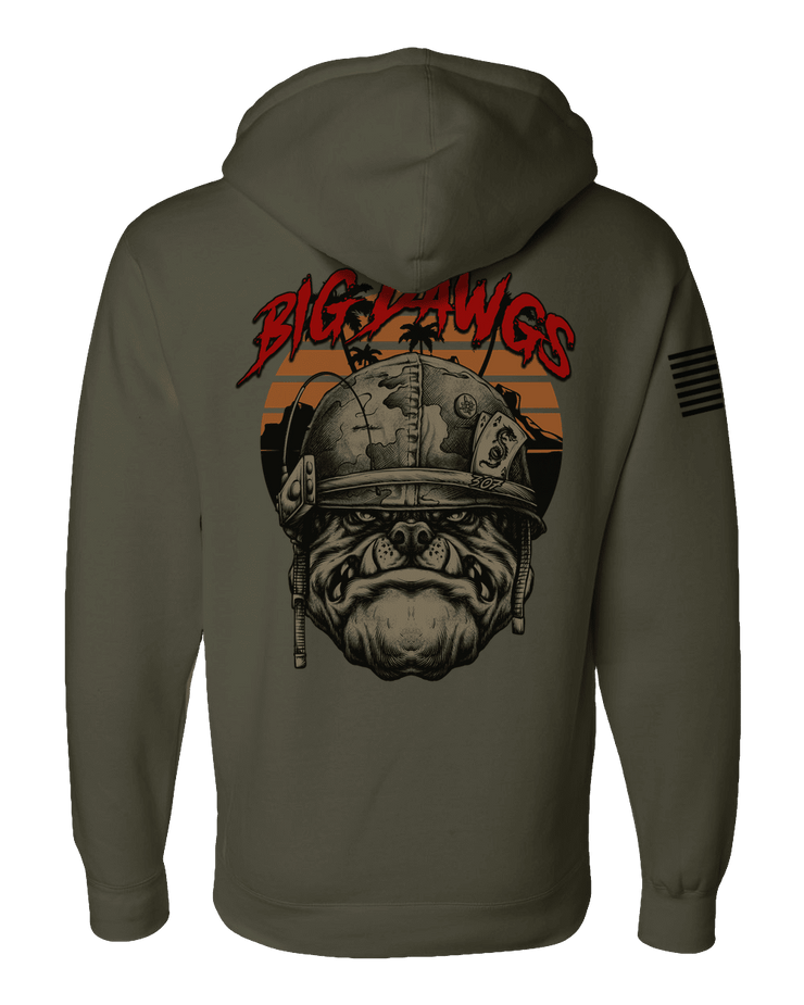 F400: "Big Dawgs" Everyday Hoodie (Bravo Co, 307th ESB-E) UTD Reloaded Gear Co. 