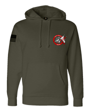 F400: "Big Dawgs" Everyday Hoodie (Bravo Co, 307th ESB-E) UTD Reloaded Gear Co. S OD Green Pullover