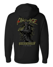 F400: "Carnage" Everyday Hoodie (US Army, C Batt, 1-57 ADAR) UTD Reloaded Gear Co. 