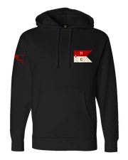 F400: "Cold Steel" Everyday Hoodie (US Army, 1st Squadron, 11th Armored Cavalry Regiment) UTD Reloaded Gear Co. S Black Pullover