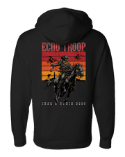 F400: "Iron Horse" Everyday Hoodie (US Army, E Troop, 2-17 ACS) UTD Reloaded Gear Co. 