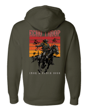F400: "Iron Horse" Everyday Hoodie (US Army, E Troop, 2-17 ACS) UTD Reloaded Gear Co. 