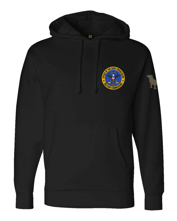 F400: "Justitia ad Rupturam" Everyday Hoodie (USMC OCP-OMC) UTD Reloaded Gear Co. S Black Pullover