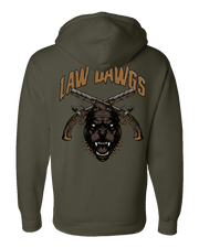 F400: "Law Dawgs" Everyday Hoodie (US Army 116th MP Co.) UTD Reloaded Gear Co. 