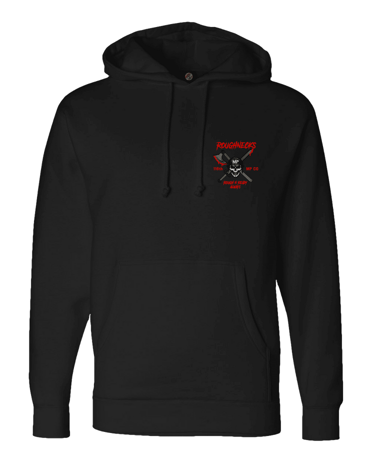 F400: "Law Dawgs" Everyday Hoodie (US Army 116th MP Co.) UTD Reloaded Gear Co. S Black Pullover