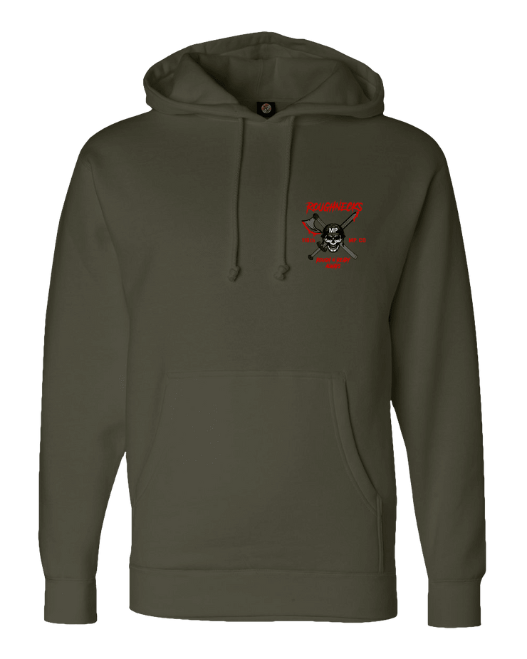 F400: "Law Dawgs" Everyday Hoodie (US Army 116th MP Co.) UTD Reloaded Gear Co. S OD Green Pullover