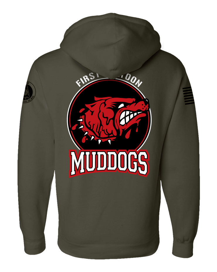 F400: "Mud Dogs" Everyday Hoodie (1st Plt, 220th Engineer Co.) UTD Reloaded Gear Co. 