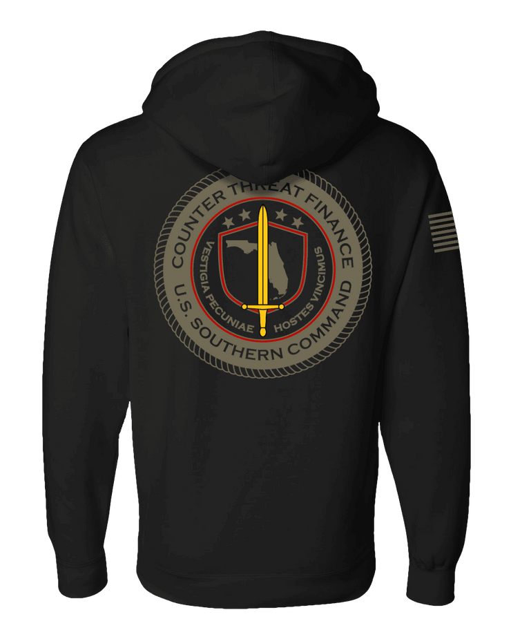 F400: "SOUTHCOM CTF" Everyday Hoodie (Counter Threat Finance) UTD Reloaded Gear Co. 