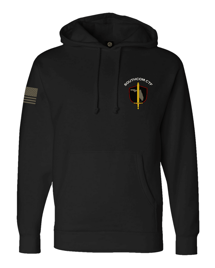 F400: "SOUTHCOM CTF" Everyday Hoodie (Counter Threat Finance) UTD Reloaded Gear Co. S Black Pullover