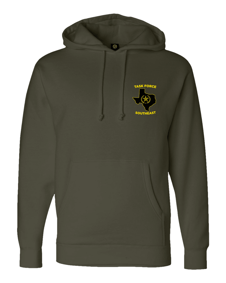 F400: "Third Herd" Everyday Hoodie (MO ARNG, 220th Engineers, 3rd Plt) UTD Reloaded Gear Co. S OD Green Pullover