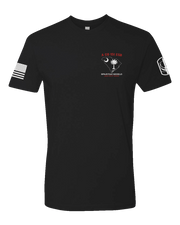 T100: "Alpha Dawgs" Classic Cotton T-shirt (US Army, A Co, 151 ESB) UTD Reloaded Gear Co. S Black 