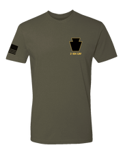 T100: "Cobra Troop" Classic Cotton T-shirt (C Troop, 2-104 CAV) UTD Reloaded Gear Co. S OD Green 