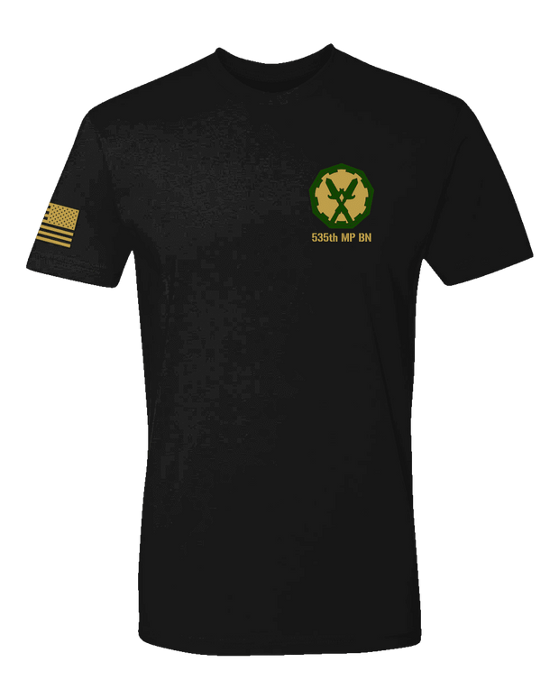 T100: "Griffins" Classic Cotton T-shirt (US Army, 535th MP BN) UTD Reloaded Gear Co. S Black 