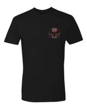 T100: "Iron Horse" Classic Cotton T-shirt (US Army, E Troop, 2-17 ACS) UTD Reloaded Gear Co. S Black 