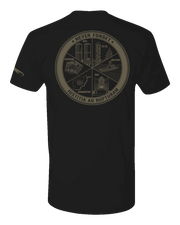 T100: "Justitia ad Rupturam" Classic Cotton T-shirt (USMC OCP-OMC) UTD Reloaded Gear Co. 