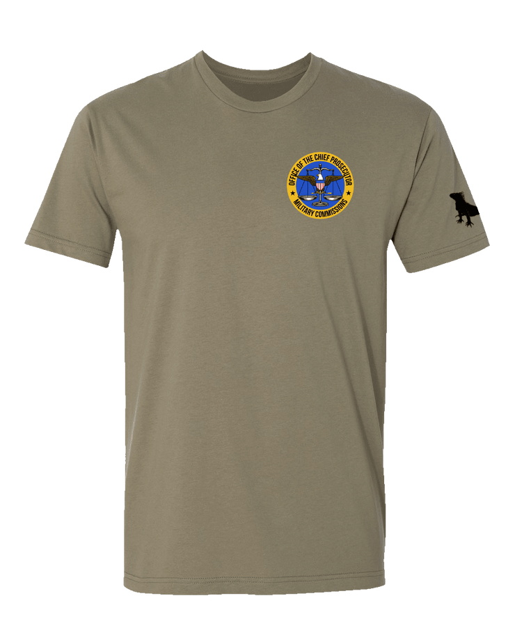 T100: "Justitia ad Rupturam" Classic Cotton T-shirt (USMC OCP-OMC) UTD Reloaded Gear Co. S Army OCP Tan 