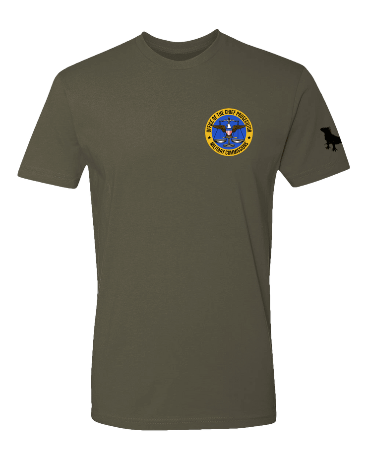 T100: "Justitia ad Rupturam" Classic Cotton T-shirt (USMC OCP-OMC) UTD Reloaded Gear Co. S OD Green 