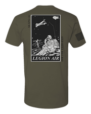 T100: "Legion Air" Classic Cotton T-shirt (US Army, GSB 5th SFG) UTD Reloaded Gear Co. 