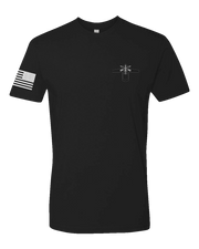 T100: "Legion Air" Classic Cotton T-shirt (US Army, GSB 5th SFG) UTD Reloaded Gear Co. S Black 