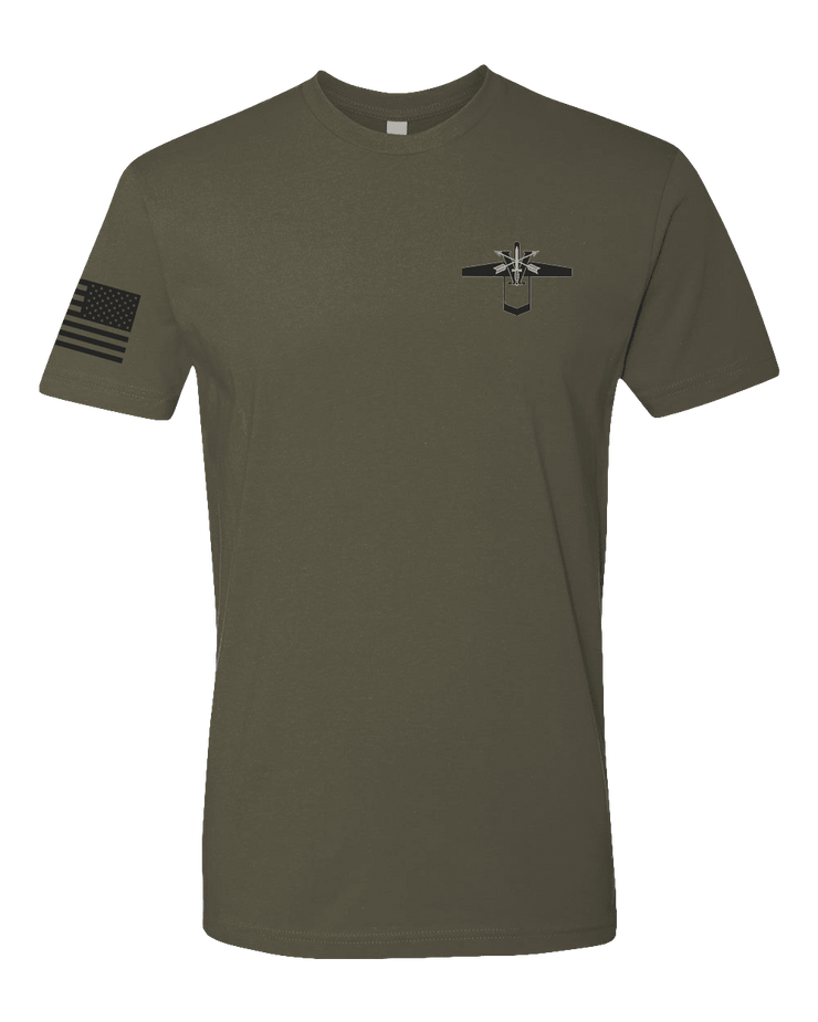 T100: "Legion Air" Classic Cotton T-shirt (US Army, GSB 5th SFG) UTD Reloaded Gear Co. S OD Green 