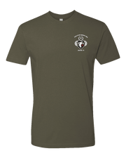 T100: "PSYOP Ghosts" Classic Cotton T-shirt (US Army, 344th PSYOP Co) UTD Reloaded Gear Co. S OD Green 