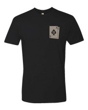 T100: "Stack The Deck" Classic Cotton T-shirt (La Habra PD, Station 21) UTD Reloaded Gear Co. S Black 