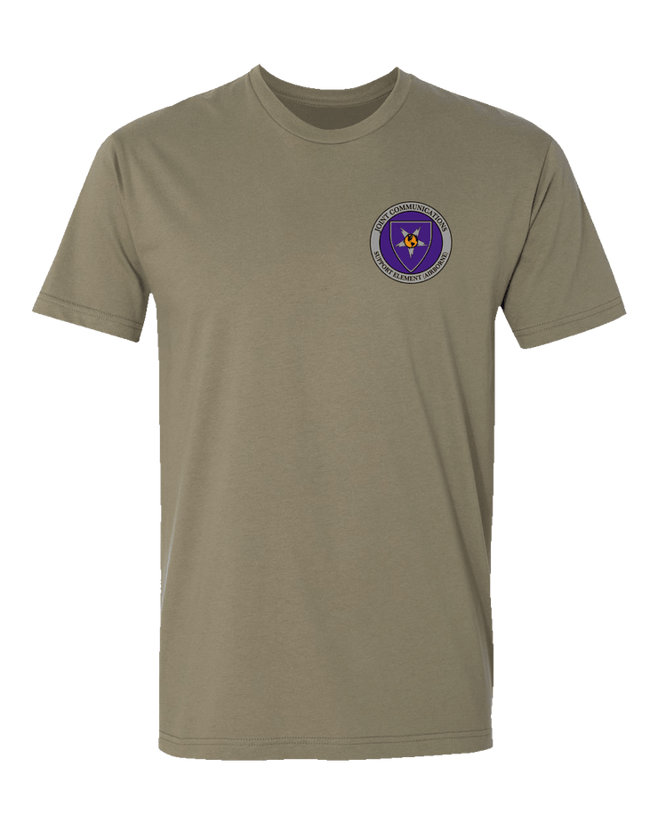 T100: "Stallions" Classic Cotton T-shirt (US Army, Mike Troop 4JCS) UTD Reloaded Gear Co. S Army OCP Tan 