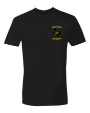 T100: "Third Herd" Classic Cotton T-shirt (MO ARNG, 220th Engineers, 3rd Plt) UTD Reloaded Gear Co. S Black 