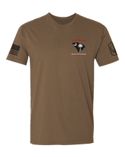 T150: "Alpha Dawgs" Eco-Hybrid Ultra T-shirt (US Army, A Co, 151 ESB) UTD Reloaded Gear Co. S Coyote Brown 