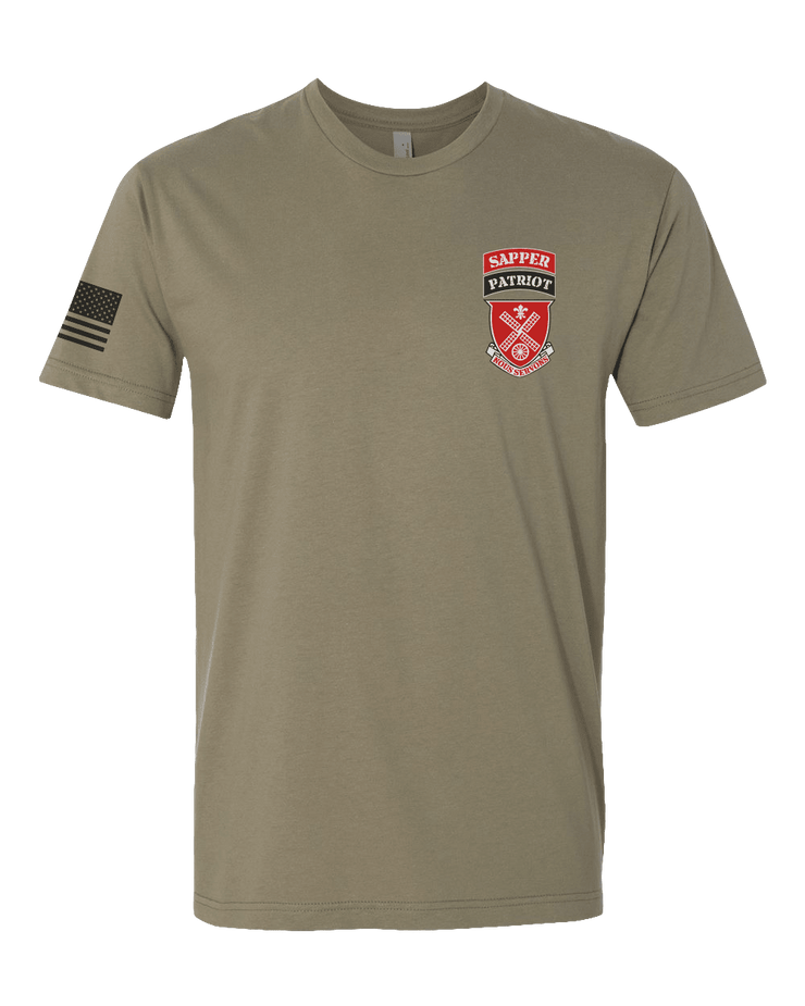 T150: "Assassins" Eco-Hybrid Ultra T-shirt (US Army, A Co 52nd BEB) UTD Reloaded Gear Co. S Army OCP Tan 