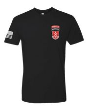 T150: "Assassins" Eco-Hybrid Ultra T-shirt (US Army, A Co 52nd BEB) UTD Reloaded Gear Co. S Black 