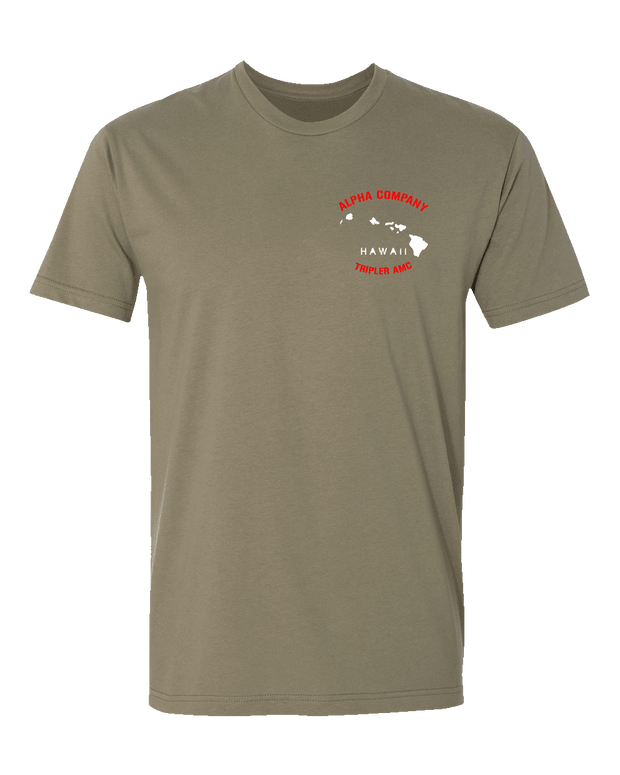 T150: "Bloodline" Eco-Hybrid Ultra T-shirt (US Army: A Co, Tripler AMC) UTD Reloaded Gear Co. S Army OCP Tan 