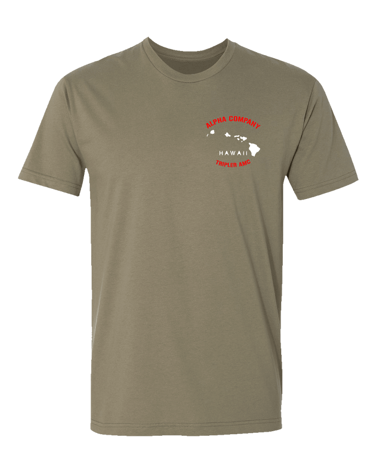 T150: "Bloodline" Eco-Hybrid Ultra T-shirt (US Army: A Co, Tripler AMC) UTD Reloaded Gear Co. S Army OCP Tan 