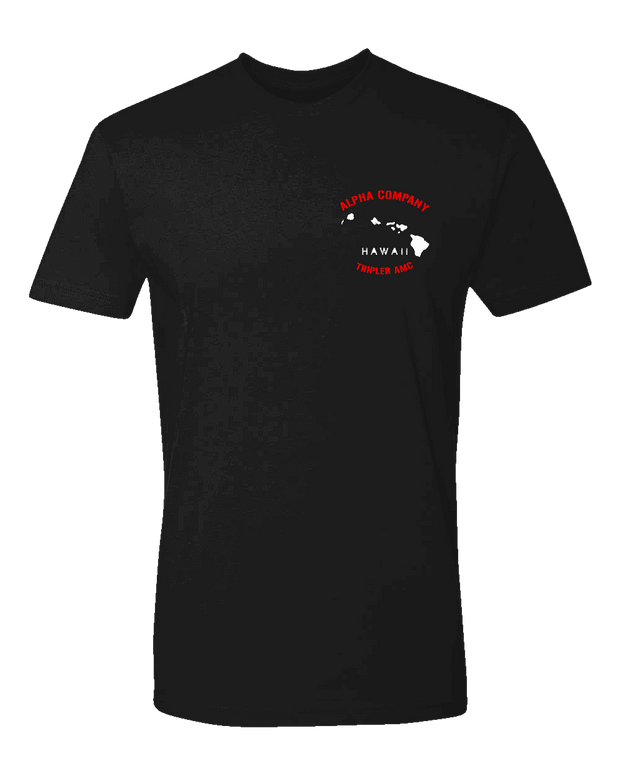T150: "Bloodline" Eco-Hybrid Ultra T-shirt (US Army: A Co, Tripler AMC) UTD Reloaded Gear Co. S Black 
