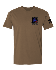 T150: "Blue Knights" Eco-Hybrid Ultra T-shirt (USMC VMM-365 (REIN)) UTD Reloaded Gear Co. S Coyote Brown 