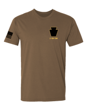 T150: "Cobra Troop" Eco-Hybrid Ultra T-shirt (C Troop, 2-104 CAV) UTD Reloaded Gear Co. S Coyote Brown 