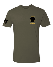 T150: "Cobra Troop" Eco-Hybrid Ultra T-shirt (C Troop, 2-104 CAV) UTD Reloaded Gear Co. S OD Green 