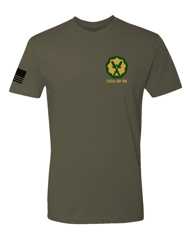 T150: "Griffins" Eco-Hybrid Ultra T-shirt (US Army, 535th MP BN) UTD Reloaded Gear Co. S OD Green 