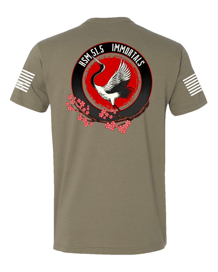 T150: "Immortals" Eco-Hybrid Ultra T-shirt (US Navy HSM 51.5) UTD Reloaded Gear Co. 