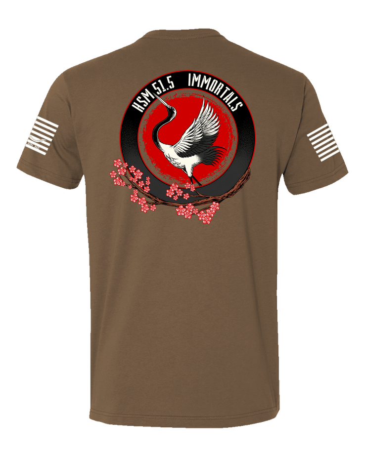 T150: "Immortals" Eco-Hybrid Ultra T-shirt (US Navy HSM 51.5) UTD Reloaded Gear Co. 