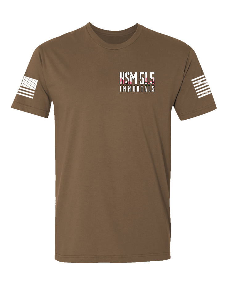 T150: "Immortals" Eco-Hybrid Ultra T-shirt (US Navy HSM 51.5) UTD Reloaded Gear Co. S Coyote Brown 