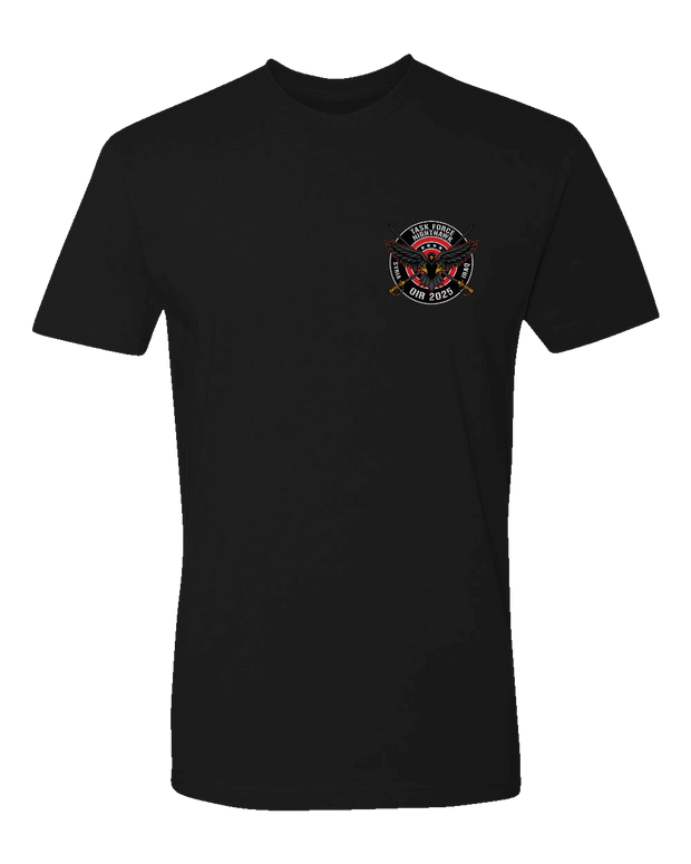 T150: "Iron Horse" Eco-Hybrid Ultra T-shirt (US Army, E Troop, 2-17 ACS) UTD Reloaded Gear Co. S Black 