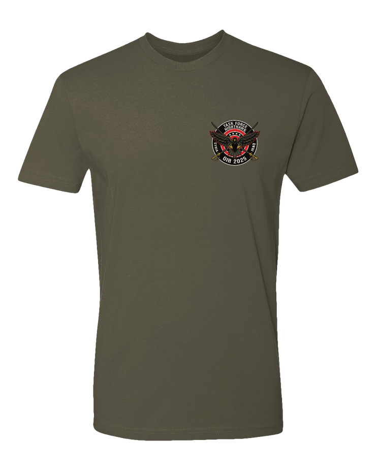 T150: "Iron Horse" Eco-Hybrid Ultra T-shirt (US Army, E Troop, 2-17 ACS) UTD Reloaded Gear Co. S OD Green 