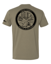 T150: "Justitia ad Rupturam" Eco-Hybrid Ultra T-shirt (USMC OCP-OMC) UTD Reloaded Gear Co. 